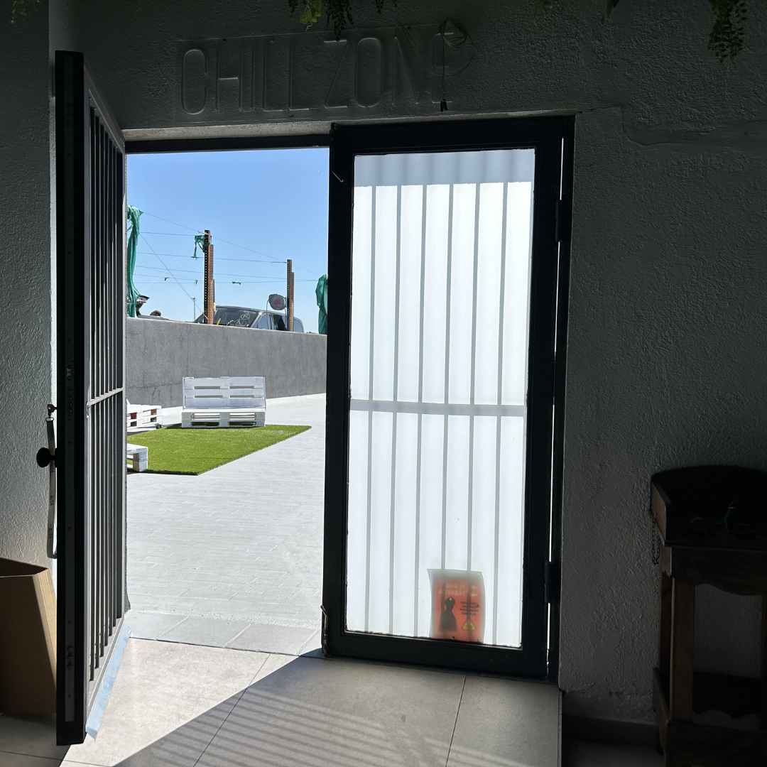 Terraza del estudio